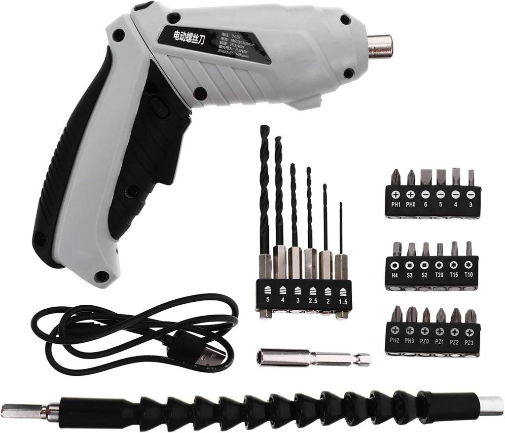 Angoily 1 Juego Destornillador Herramienta Electrica Taladro Inalambrico Taladros Inalámbricos Taladros De Mano Inalámbricos Taladro Eléctrico Mini El Plastico Herramienta De Perforación