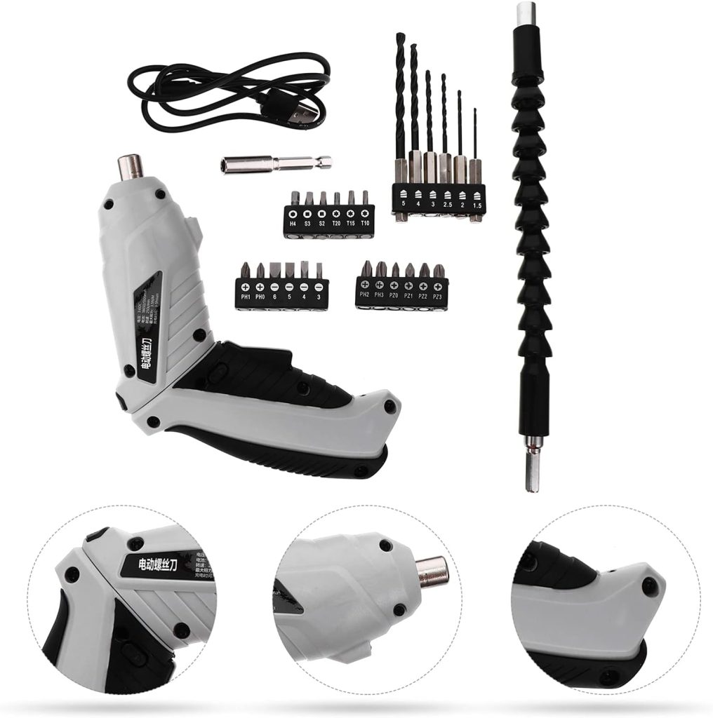 Angoily 1 Juego Destornillador Herramienta Electrica Taladro Inalambrico Taladros Inalámbricos Taladros De Mano Inalámbricos Taladro Eléctrico Mini El Plastico Herramienta De Perforación