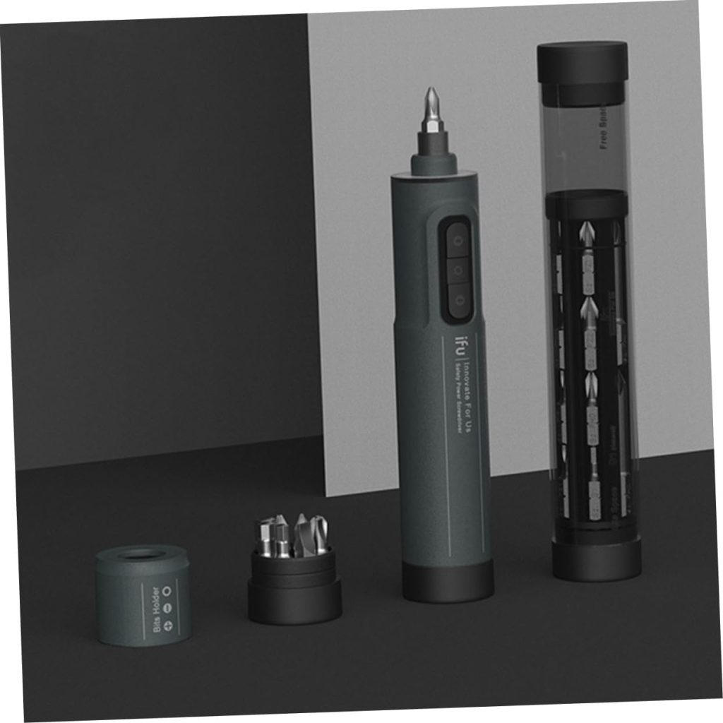 Housoutil 1 Juego Destornillador Electrico Mini Taladro De Mano Eléctrico Destornillador Eléctrico Multifunción Mini Eléctrico Taladro Percutor Aleación De Acero Para Herramientas Automático